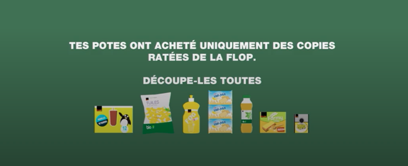 Les produits incriminés.
