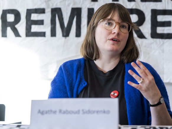 Comédienne, médiatrice culturelle et mère de deux enfants en bas âge, la candidate de la gauche radicale Agathe Raboud Sidorenko a présenté jeudi son programme politique pour la complémentaire au Cons ...