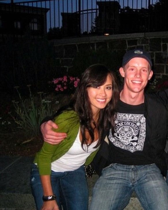 Le couple l'année de leur rencontre, en 2008.