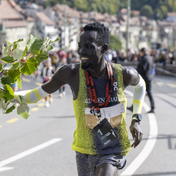 Dominic Lobalu, ici à Morat-Fribourg, a obtenu le bronze aux Européens de cross