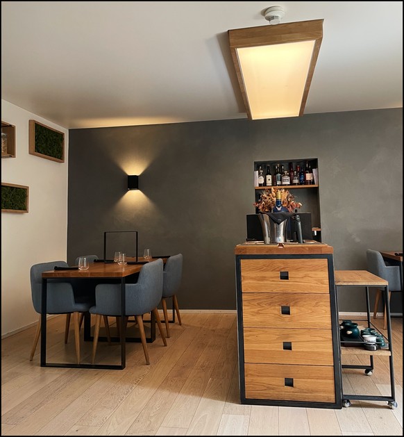 Le restaurant étoilé Njørden à Aubonne (VD).