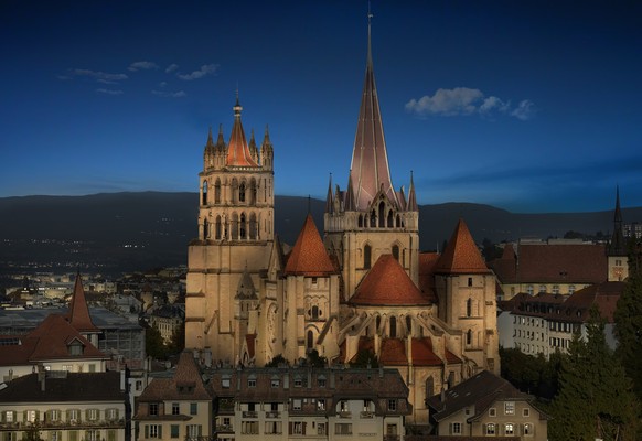 Depuis grue chantier parlement