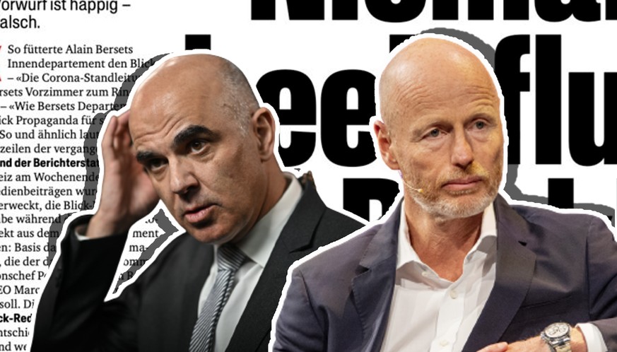 Affaire Berset: la fable du coq et du canard