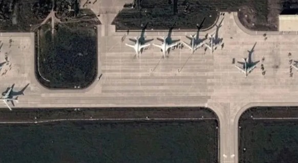 Bombardiers stationnés à la base de l'armée de l'air russe «Engels-2» (archives).