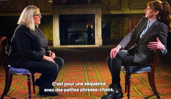 Les experts comme Kate Cooper étaient au courant du ton général du documentaire, mais n'ont pas eu accès aux questions à l'avance.