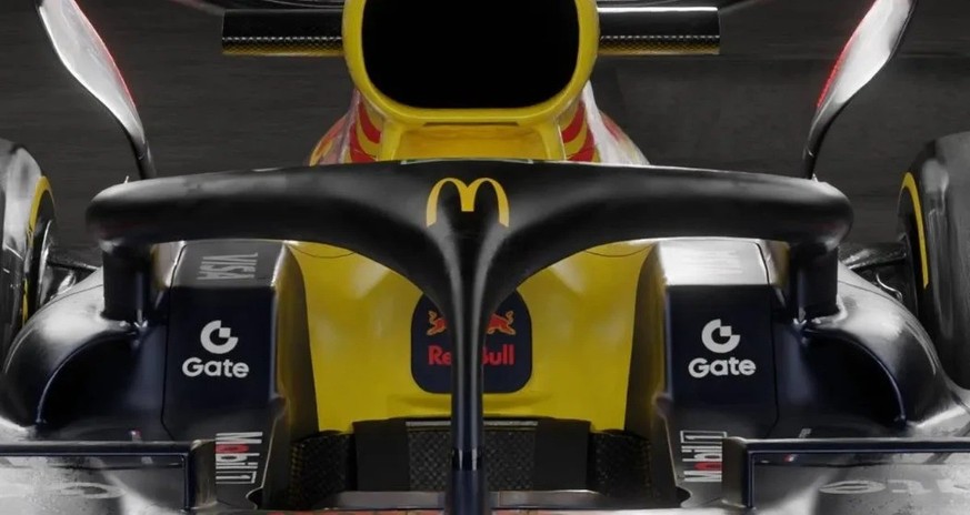 Le logo de McDonald’s figurera sur la halo des bolides Red Bull dès le GP du Brésil.