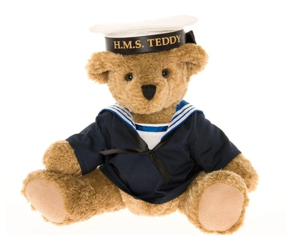 Parmi les oursons préférés du prince Andrew, les «Steiff», oursons à l'ancienne portant le costume de la royal navy.