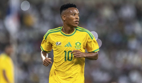 Relebohile Mofokeng of South Africa during the International Friendly, L�nderspiel, Nationalmannschaft between South Africa and Panama, held as part of preparations for the 2026 World Cup, at Moses Ma ...