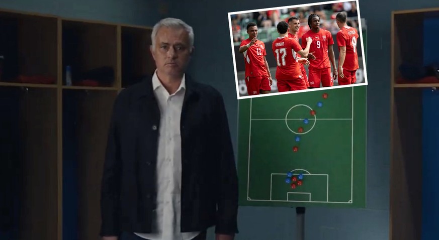 Mourinho donne des conseils à la Nati dans une pub improbable