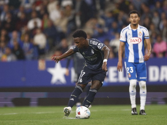 Vinicius Junior a inscrit un doublé plein de classe pour retarder le couronnement du rival barcelonais.