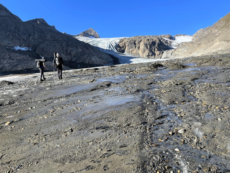 Griessgletscher Erdrutsch