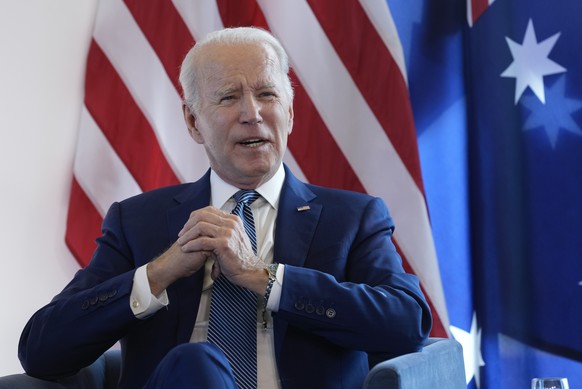 President Joe Biden answers questions on the U.S. debt limits ahead of a bilateral meeting with Australia&#039;s Prime Minister Anthony Albanese on the sidelines of the G7 Summit in Hiroshima, Japan,  ...