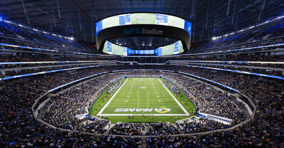 Le SoFi Stadium de Los Angeles.