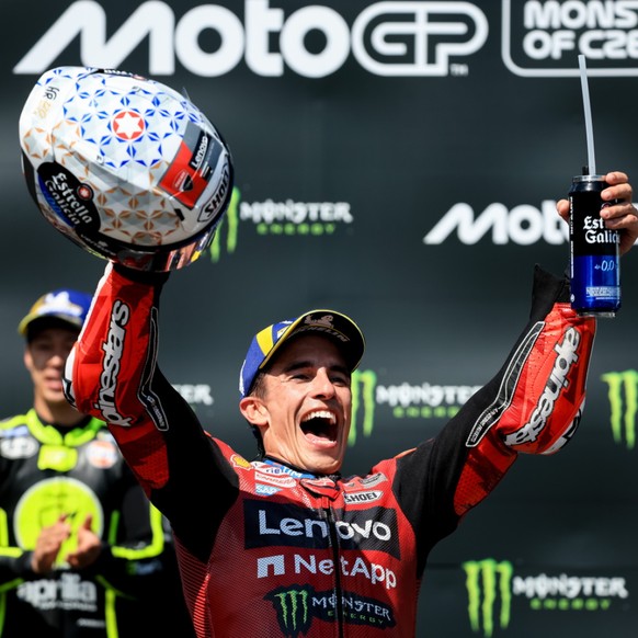 Marc Marquez s'est imposé en Tchéquie dimanche.