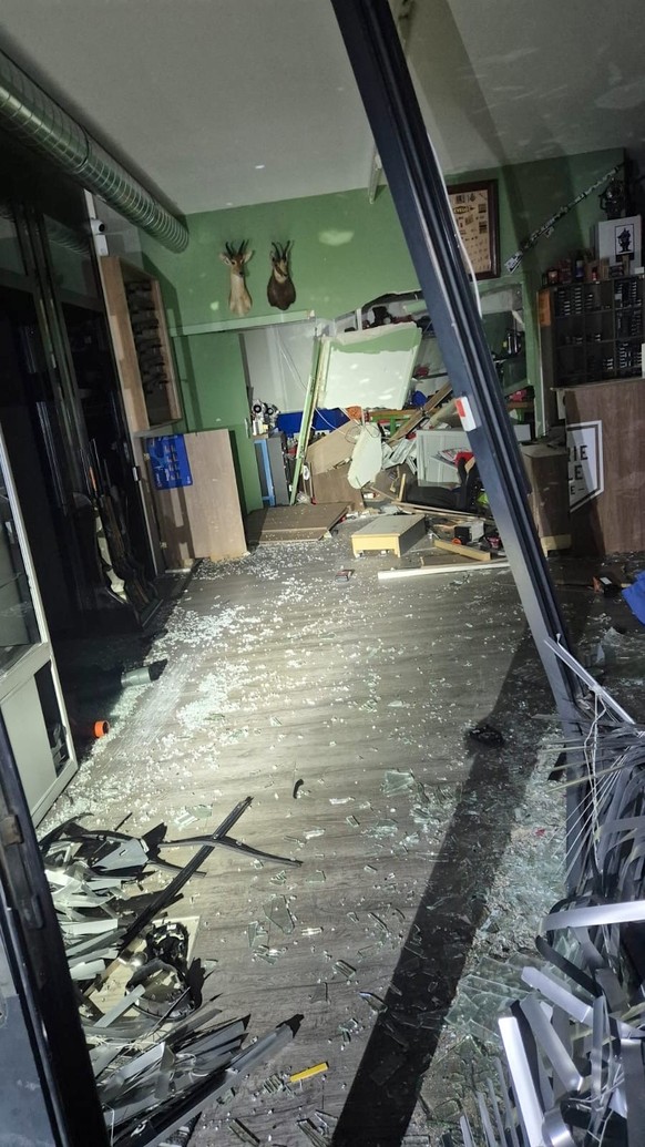 Cambriolage de l&#039;Armurerie nouvelle, à Renens, le 19 octobre 2025.