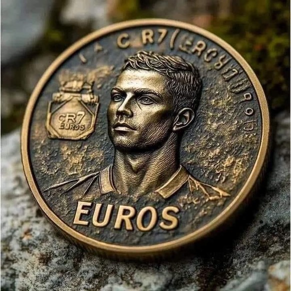 La pièce à l&#039;effigie de Ronaldo