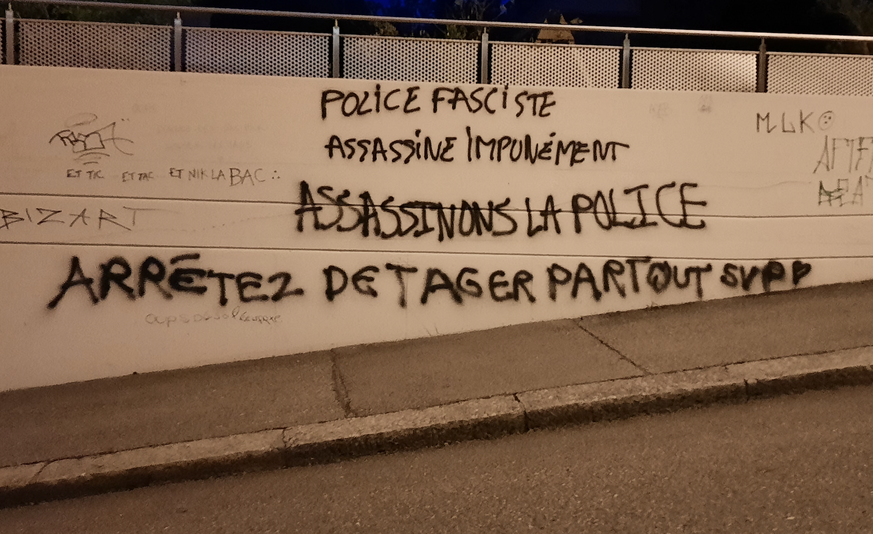 Anarchisme à Saint-Imier: on sait qui va nettoyer les tags