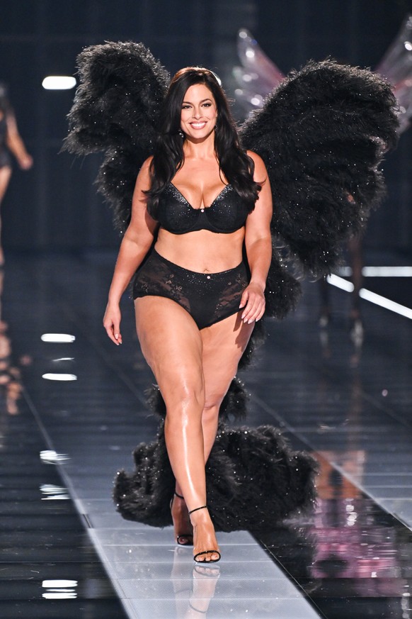Ashley Graham walks the runway during the Victoria's Secret Fashion Show on Wednesday, Oct. 15, 2025, in the Brooklyn borough of New York. (Photo by Evan Agostini/Invision/AP)
Ashley Graham