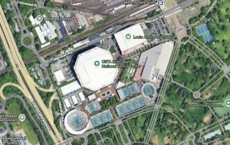 A New York, on est exactement dans la même configuration qu'à Wimbledon.