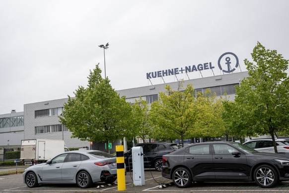 Illustration picture shows the Khehne + Nagel logistics warehouse, in Geel, on Wednesday 23 July 2025. Millions of condoms and other contraceptives are being stored in this warehouse in Geel (Antwerp  ...