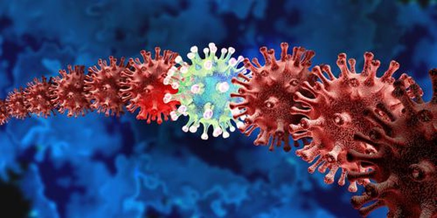 Le coronavirus mute environ toutes les deux semaines.