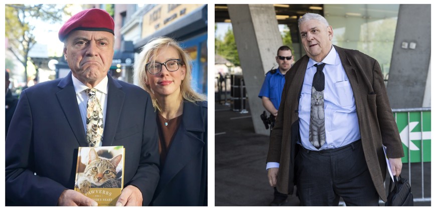 Le New-Yorkais Curtis Sliwa et le Vaudois Daniel Brélaz auraient-ils le même styliste?