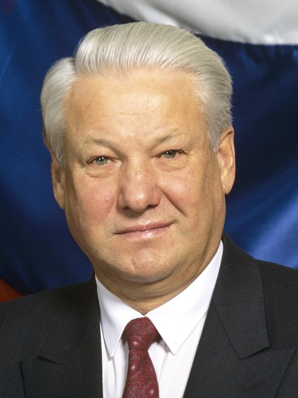 Boris Eltsine, président de la fédération de Russie du 10 juillet 1991 au 31 décembre 1999.