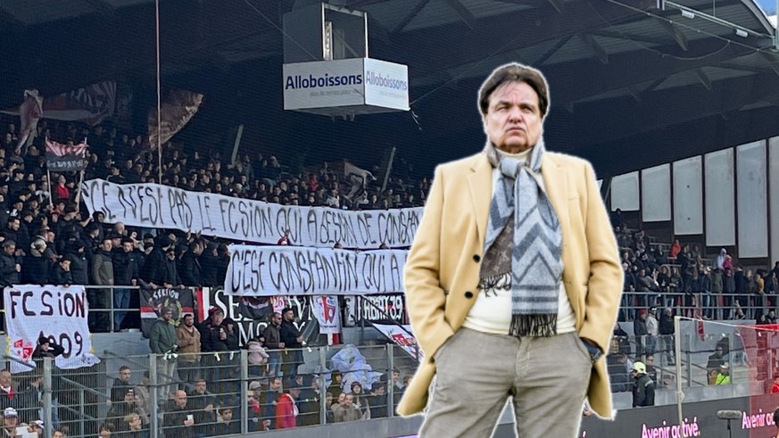 Entre Constantin et les fans du FC Sion, c&#039;est la guerre froide