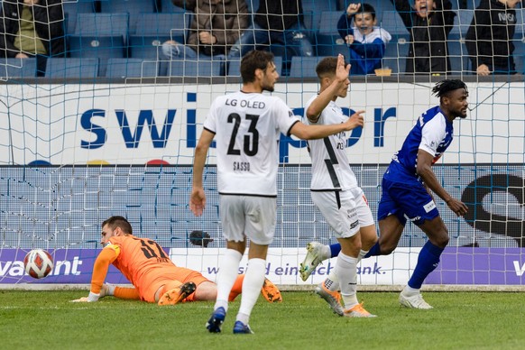 Abubakar a inscrit le 1-0 pour les Alémaniques.