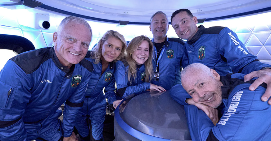 Le tourisme spatial avec Blue Origin.