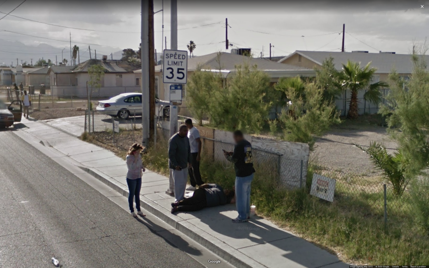 Weird shit on google street view 
https://9-eyes.com/