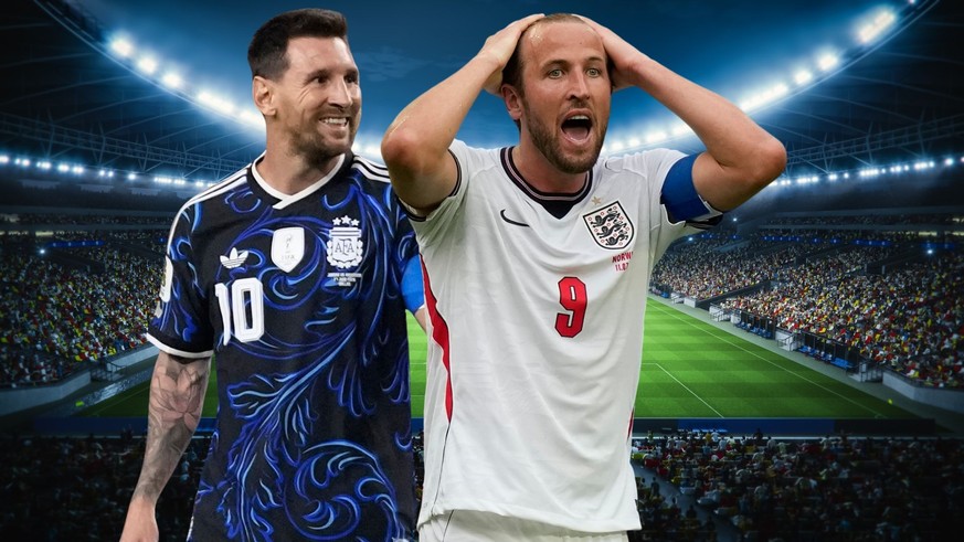 Ce détail avec le maillot de l'Argentine ne va pas plaire aux Anglais