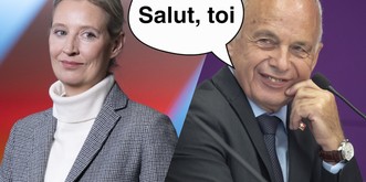Ueli Maurer fricote avec l’extrême droite allemande