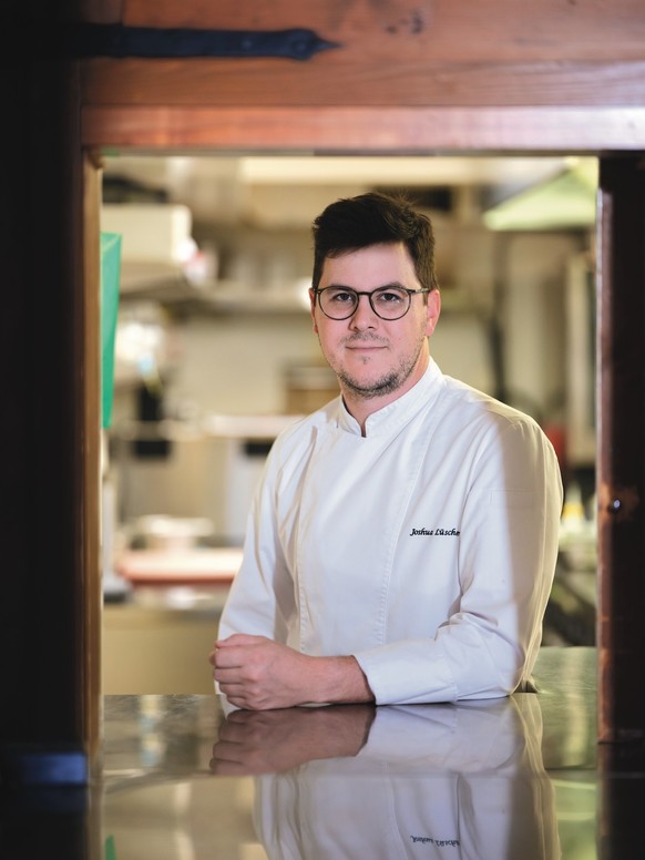 Joshua Lüscher, 34 ans, chef du restaurant «Zwyssighaus» de Bauen, dans le canton d’Uri.