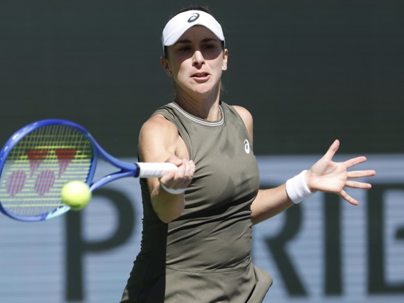 Belinda Bencic a remporté son premier match à Miami