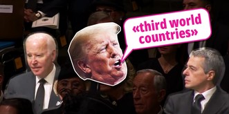 Biden s'assied à côté de Cassis et Trump trouve cela «irrespectueux»