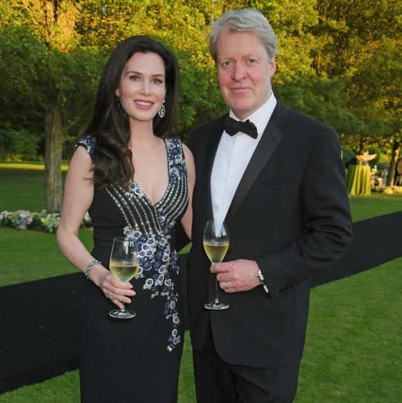 WINDSOR, ENGLAND - JUNE 27: Karen Spencer (L) and Earl Spencer attend the Argento Ball for the Elton John AIDS Foundation in association with BVLGARI &amp; Bob and Tamar Manoukian on June 27, 2018 in  ...