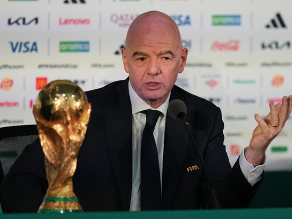 Gianni Infantino a répondu à ses détracteurs