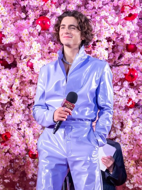 Timothée Chalamet attends the &quot;Wonka&quot; premiere on November 20, 2023 in Tokyo, Japan. (Photo by Shin Ishikawa/Getty Images for Warner Brothers)