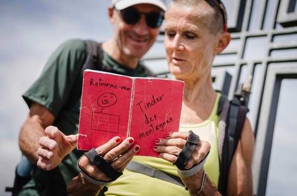 Cathy et Patrick se sont rencontrés grâce au Tinder des montagnes.