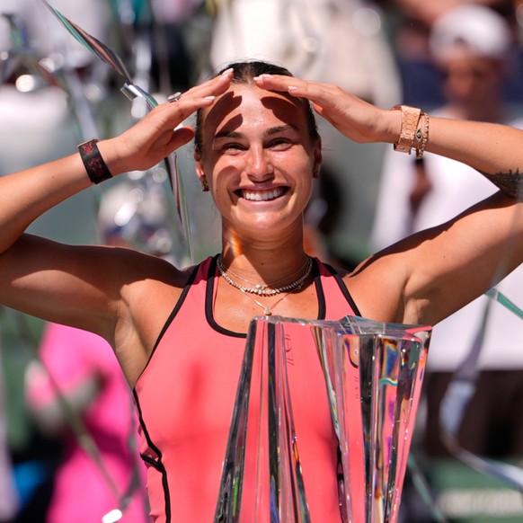 Aryna Sabalenka n'avait encore jamais triomphé à Indian Wells.
