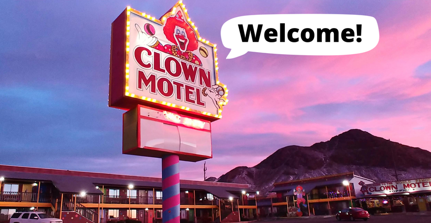 Le Clown Motel, dans le Nevada, serait hanté.