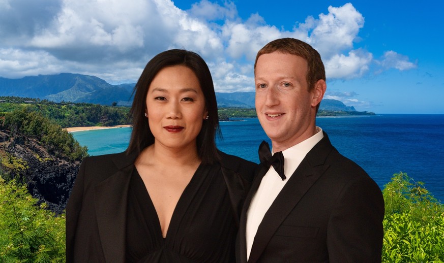 Mark Zuckerberg und Priscilla Chan.