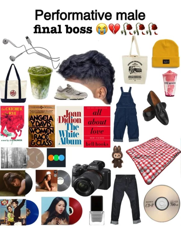 Le starter pack de «l&#039;homme performatif».