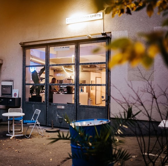 Le Slurp Café, à Zurich, bien connu des amateurs.