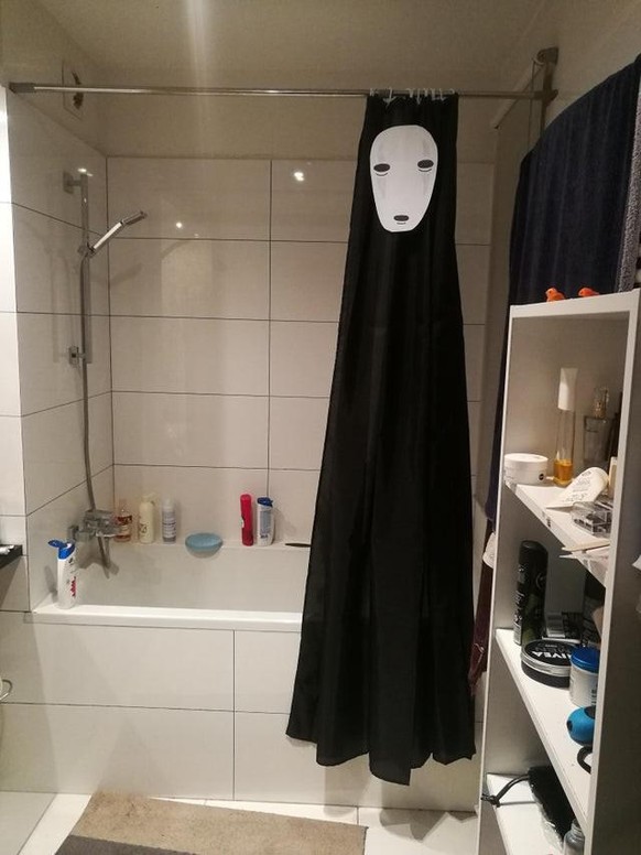 lustige duschvorhänge