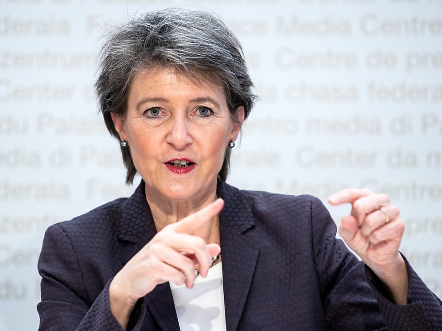 Simonetta Sommaruga a un plan pour nous éviter une pénurie d'électricité