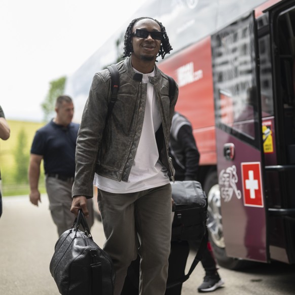 Bryan Okoh, ici avec l&#039;équipe de Suisse, est de retour au LS