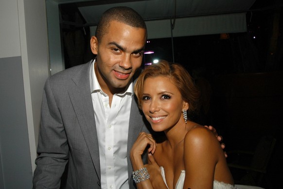 - AUGUST 27: Tony Parker and Eva Longoria attend Entertainment Tonight and People Magazine Hosts Annual Emmy After Party-Inside at Mondrian on August 27, 2006. (Photo by Stefanie Keenan/Patrick McMull ...