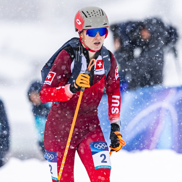Marianne Fatton, ici lors du sprint des JO, est restée sur son nuage en Azerbaïdjan.